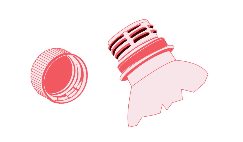 Injection molding Threads
