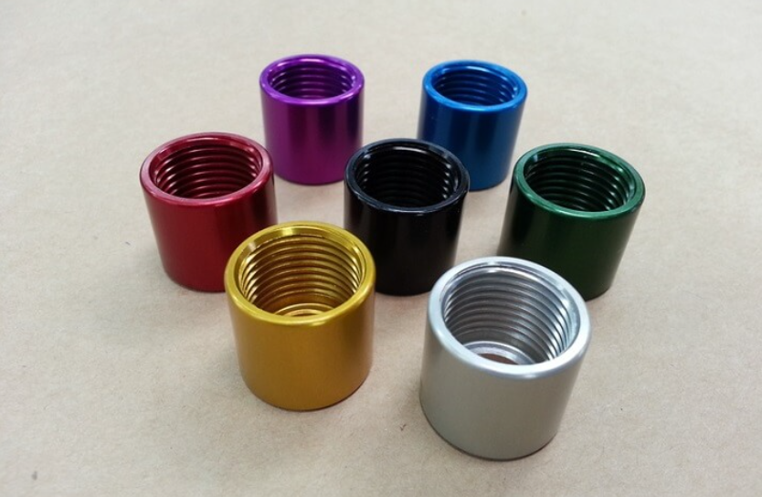 Anodized Steel parts