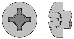 Quadrex Head Screws