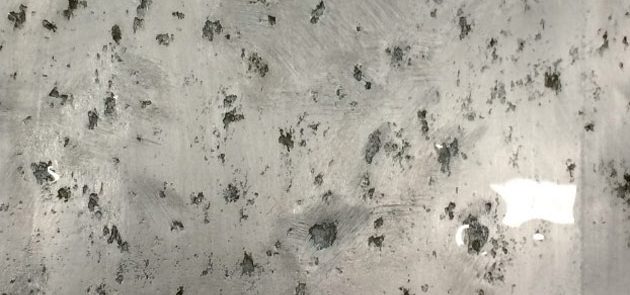 Pitting corrosion aluminum