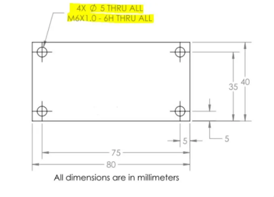 How to Read Tapped Hole Symbols on Engineering Drawings