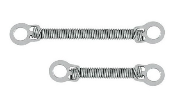 Open end coil spring — compression spring with open unwound ends for flat seating