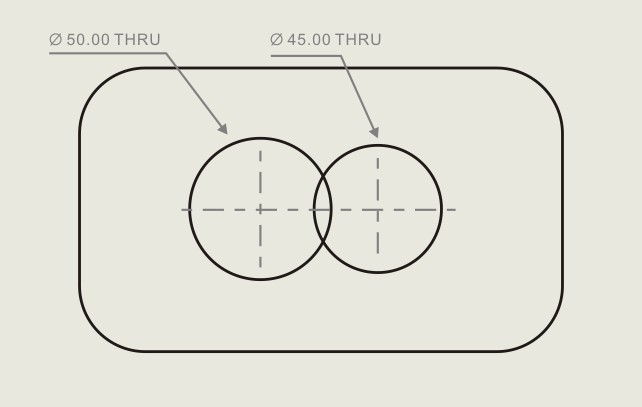 Overlapping 2D Drawing