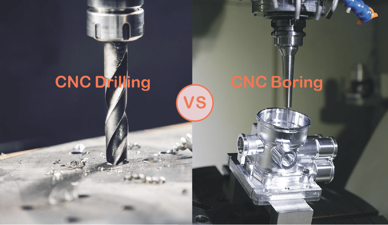 CNC Drilling VS Boring