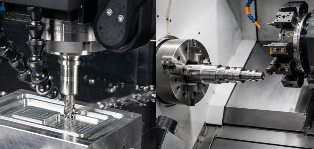 CNC Milling and Turning-machining process