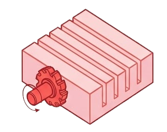 Peripheral Milling Process